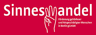 Logo der Sinneswandel – Förderung gehörloser und hörgeschädigter Menschen in Berlin gGmbH